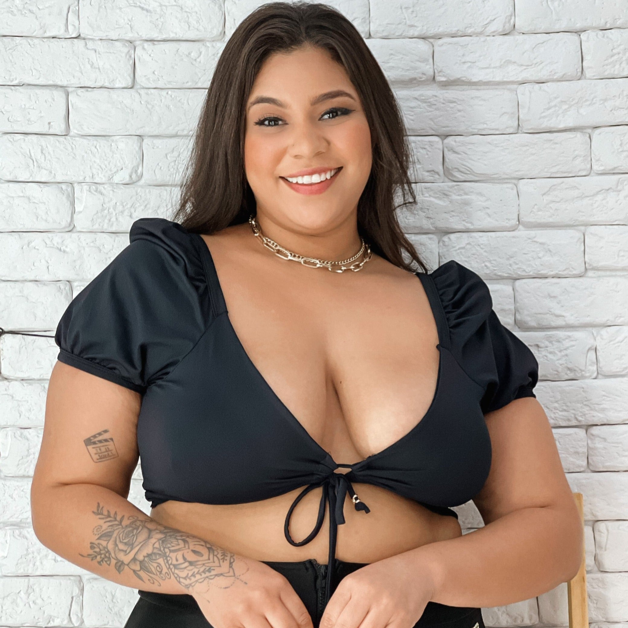 Cropped Leticia (Plus Size)