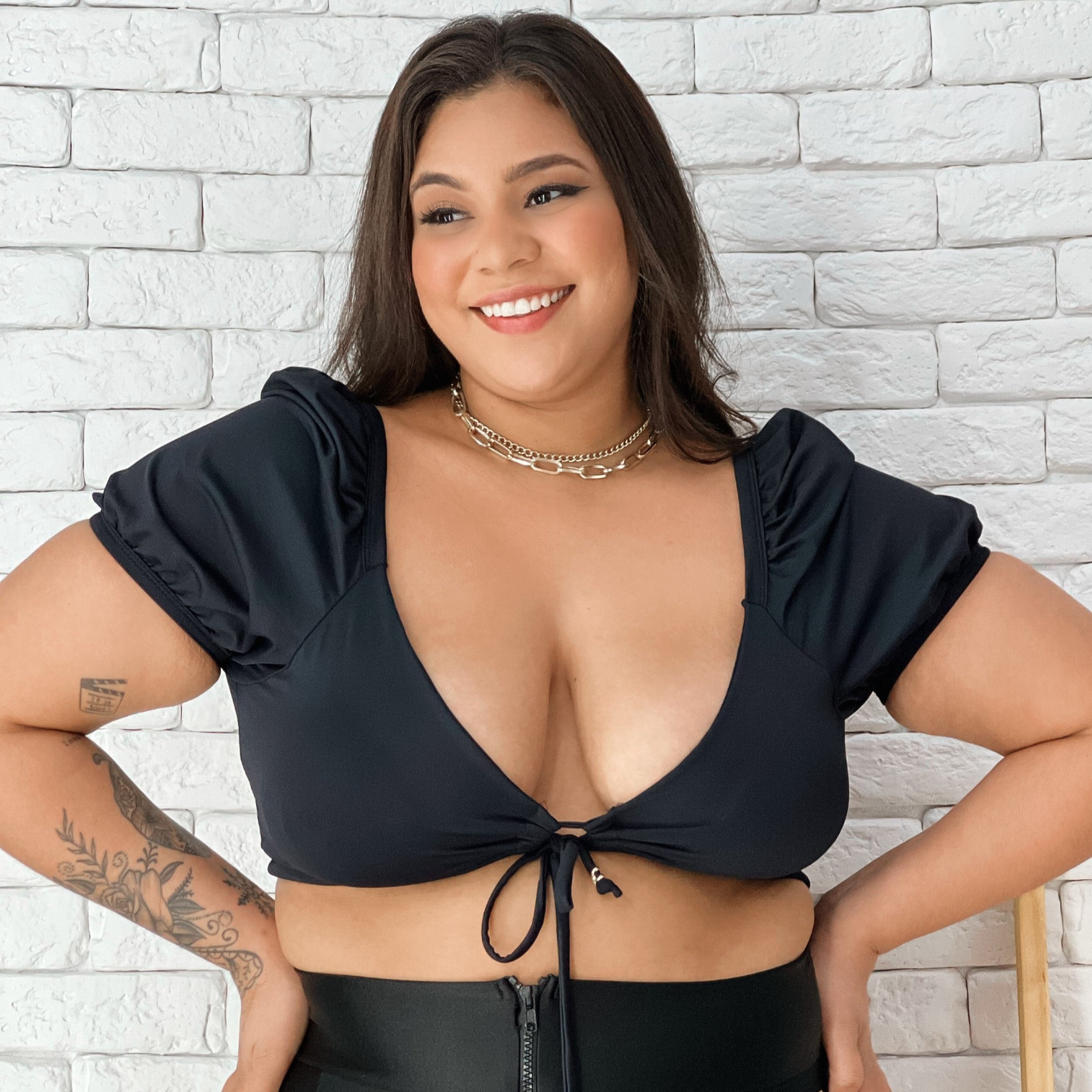 Cropped Leticia (Plus Size)